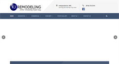 Desktop Screenshot of kjremodeling.net